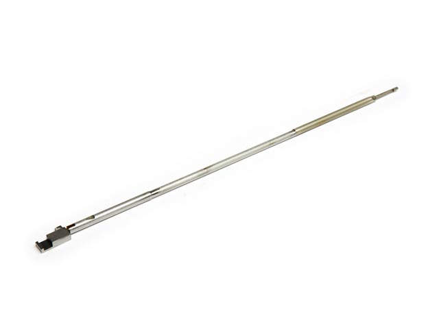 Autres mandrins spéciaux (ici mandrin en acier trempé, zone de guidage revêtue de D35 pour Ø 6mm avec longueur dégagée 135mm et longueur de pierre 70mm)